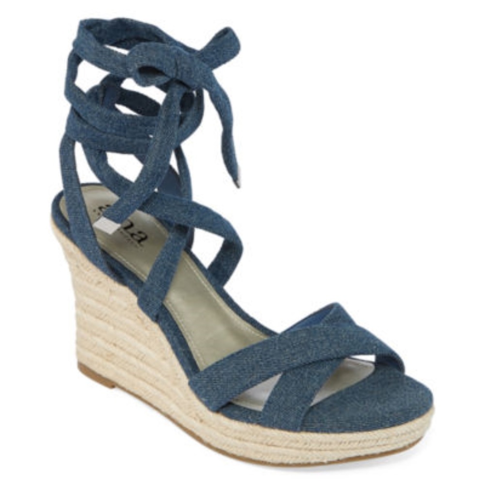 a.n.a Maui Womens Wedge Sandals